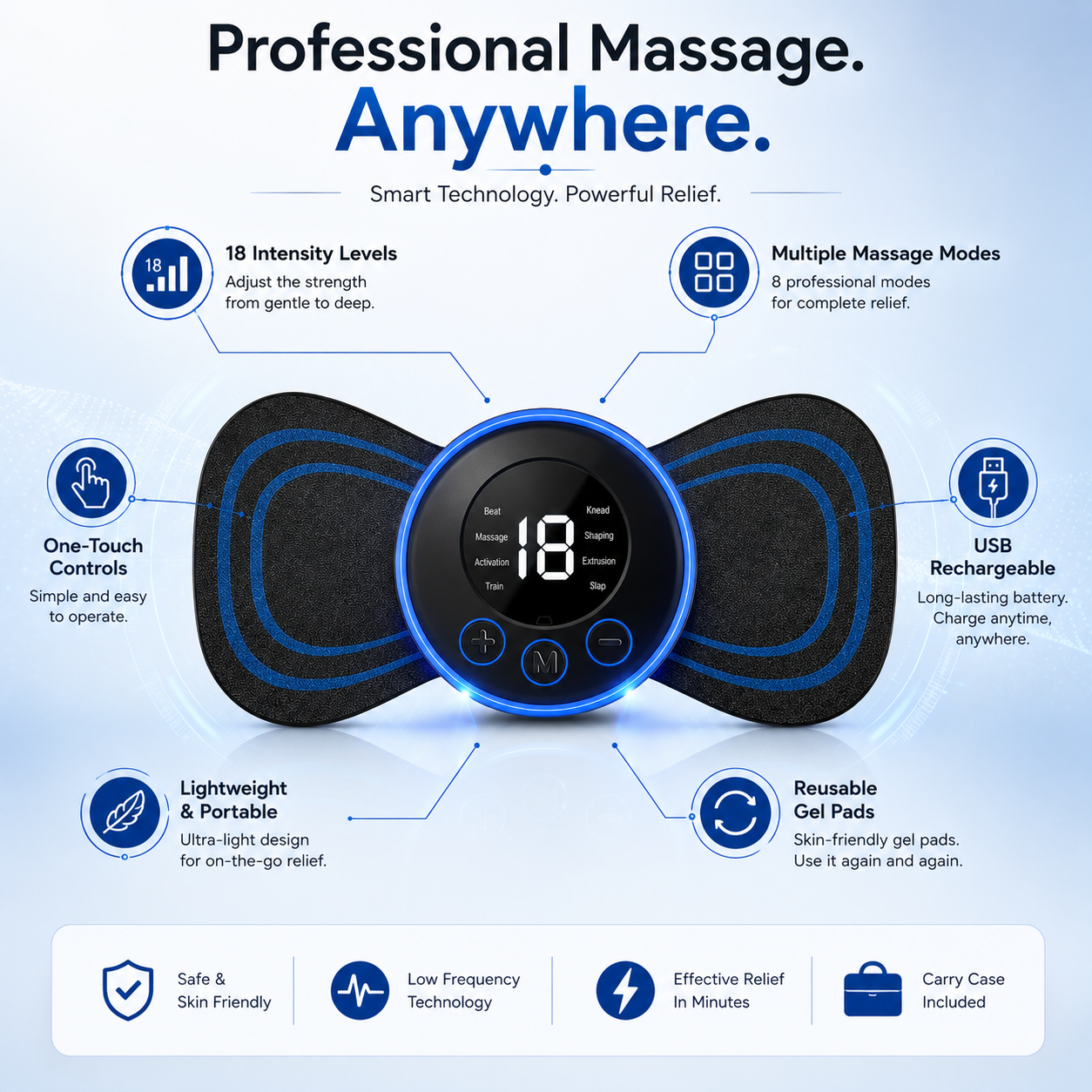 EMS Portable Massager