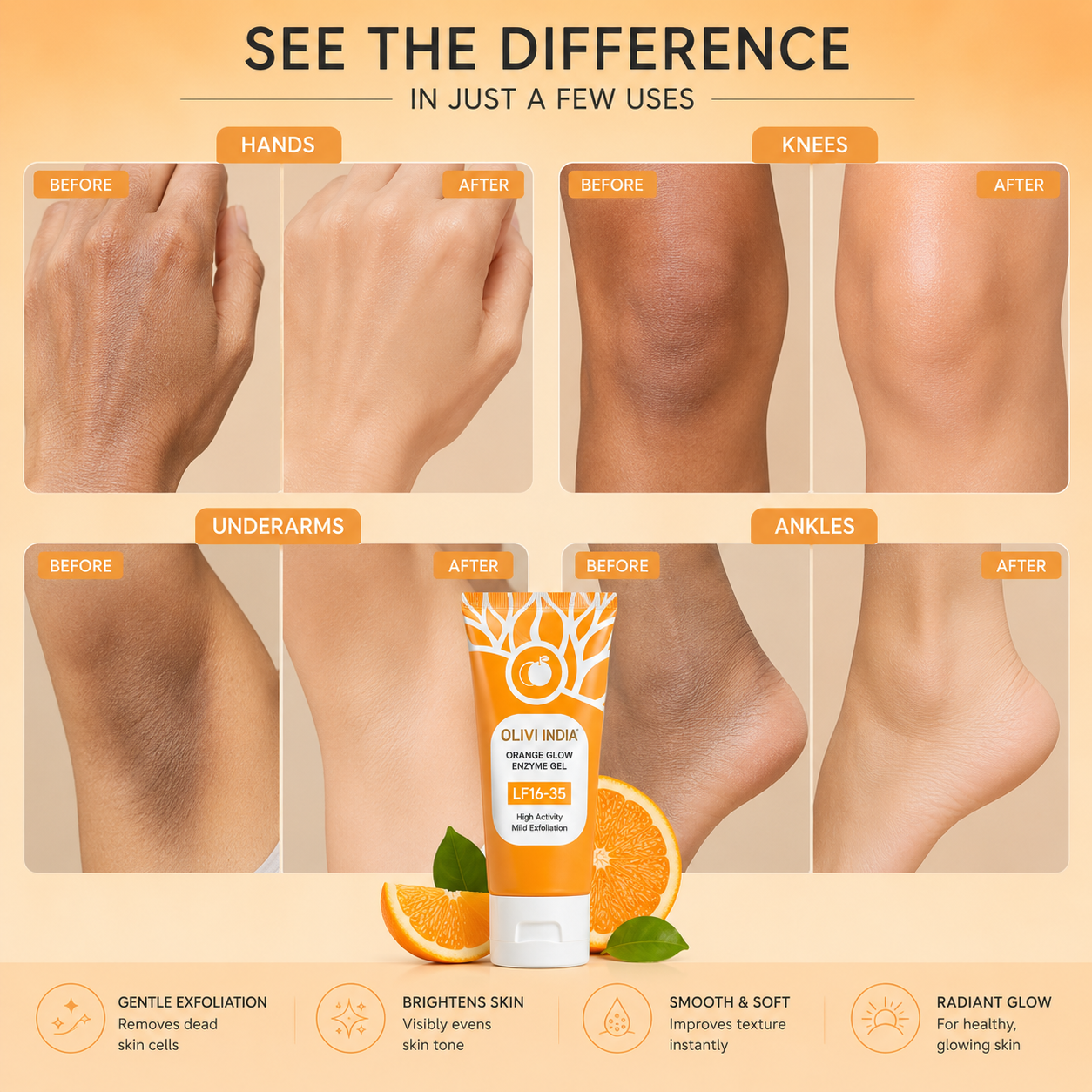 Orange Exfoliating Gel