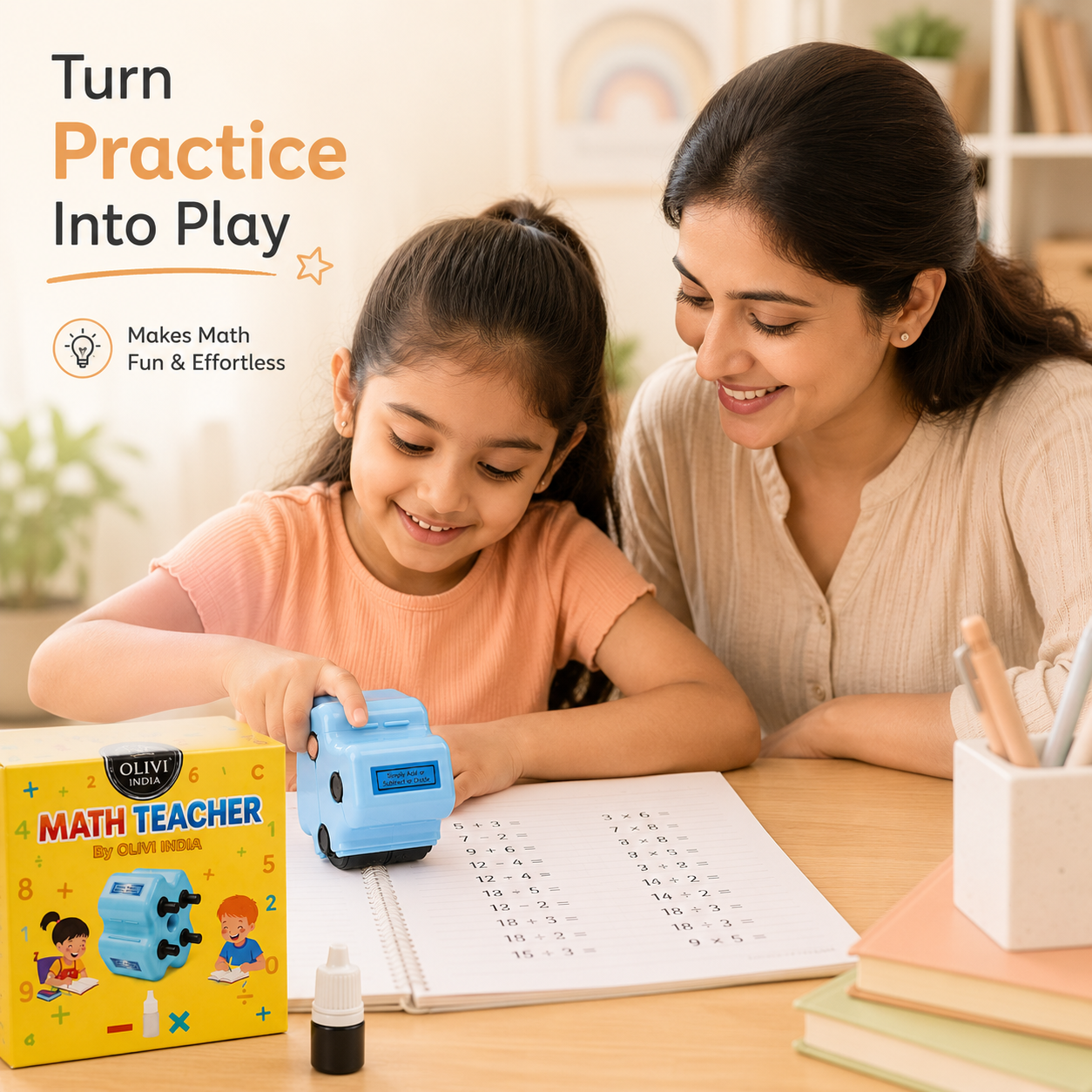 4 in 1 Maths Roller
