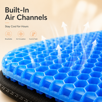 Honeycomb seat cushion