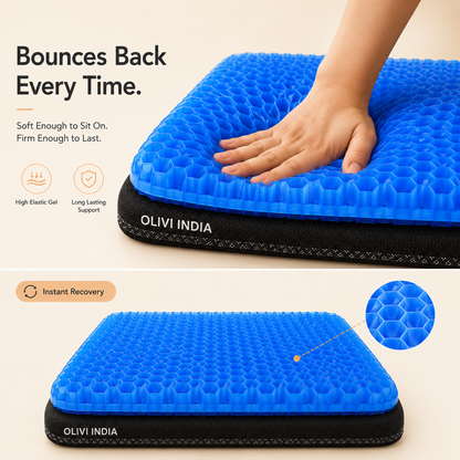Honeycomb seat cushion