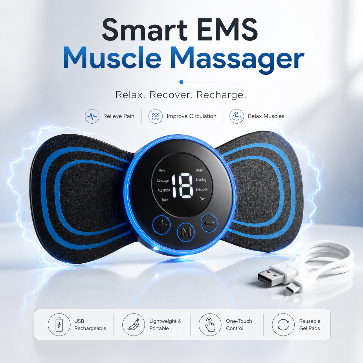 EMS Portable Massager