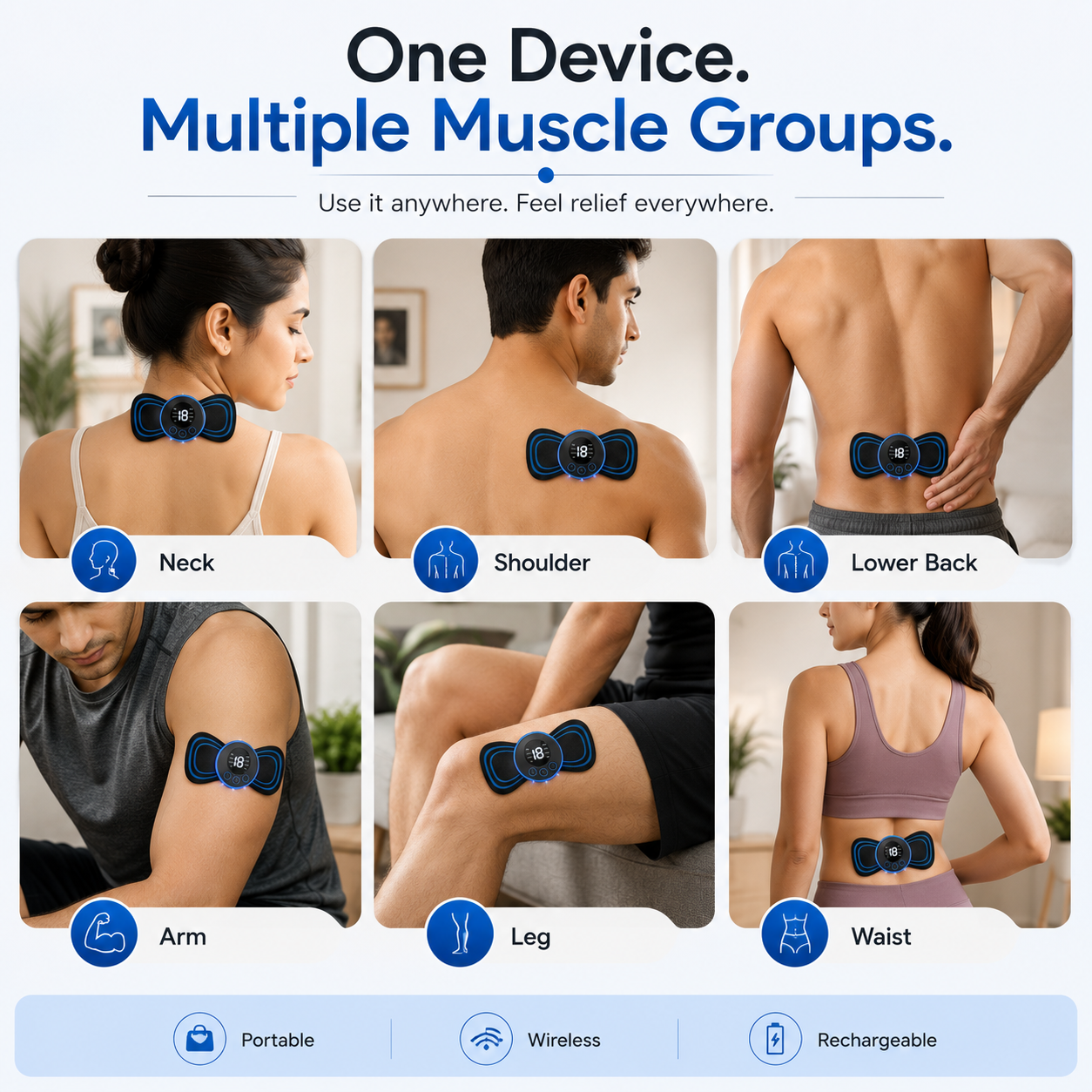 EMS Portable Massager