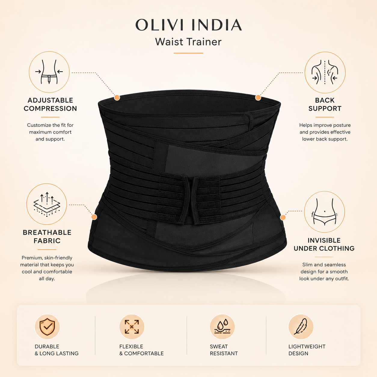 Wrap Waist Trainer